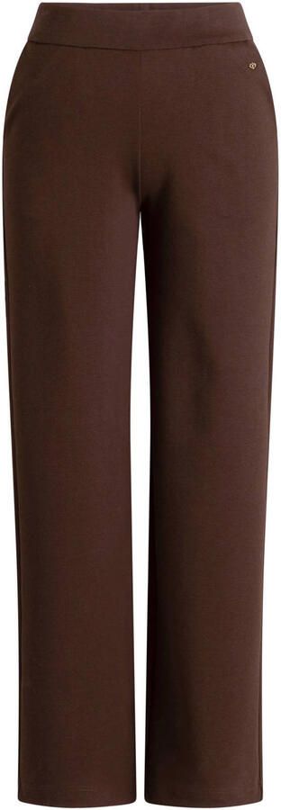 Yest wide leg broek bruin - Foto 2