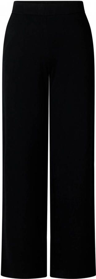 Yest wide leg regular waist broek zwart - Foto 2