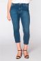 Yoek high waist skinny capri jeans Denise lichtblauw - Thumbnail 1