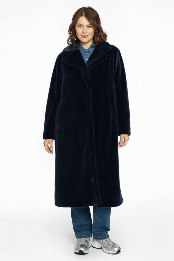YOEK jas donkerblauw