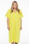 YOEK jurk met all over print limegroen - Thumbnail 1