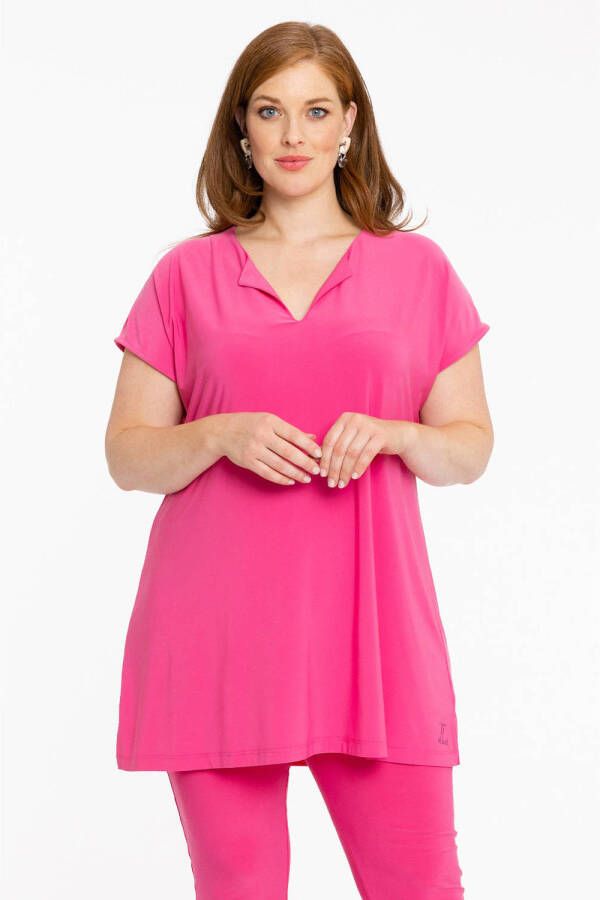 Yoek Loretta's Favourites t-shirt van DOLCE travelstof roze