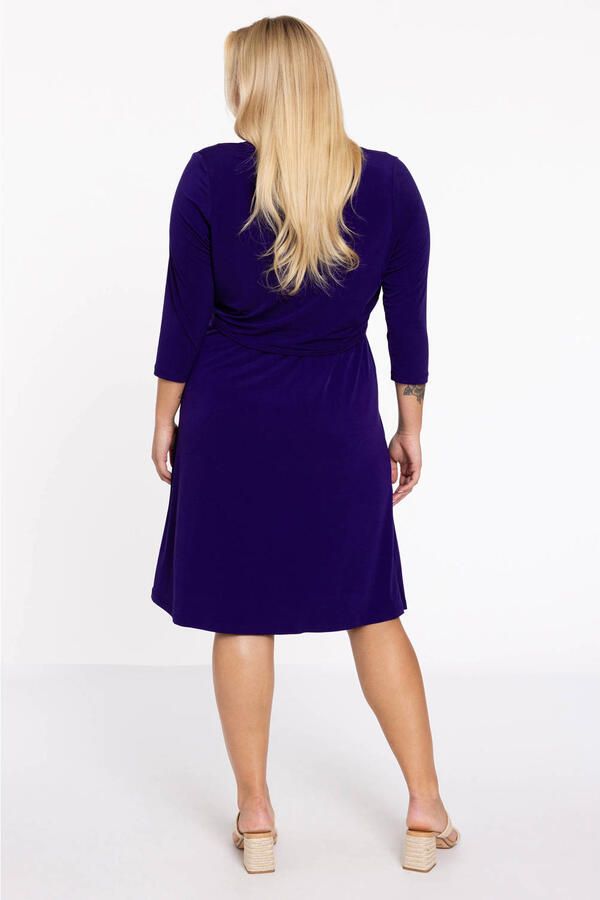 YOEK aansluitend vest Plus Size paars - Foto 3