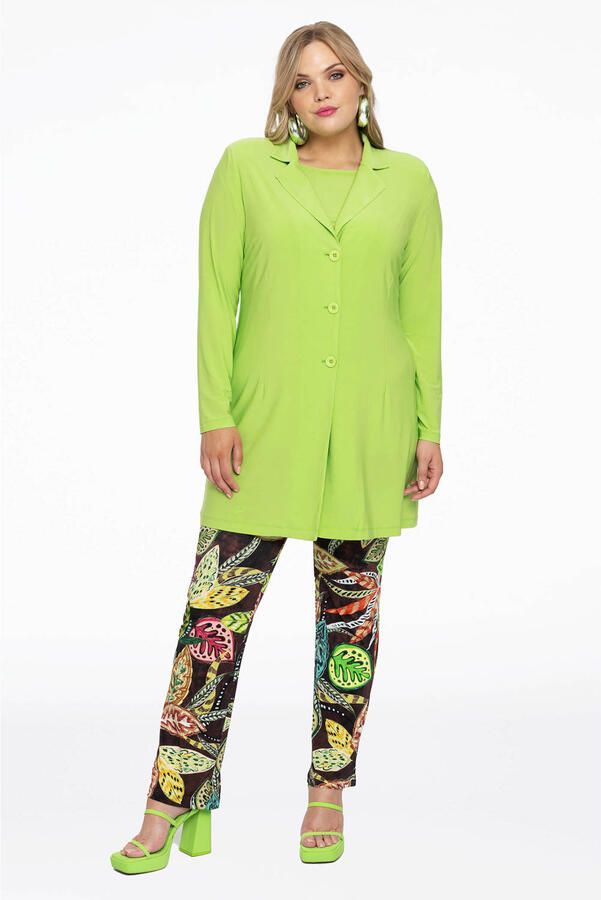 YOEK blazer DOLCE limegroen - Foto 3
