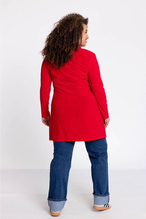YOEK blazer van travelstof DOLCE rood - Foto 2