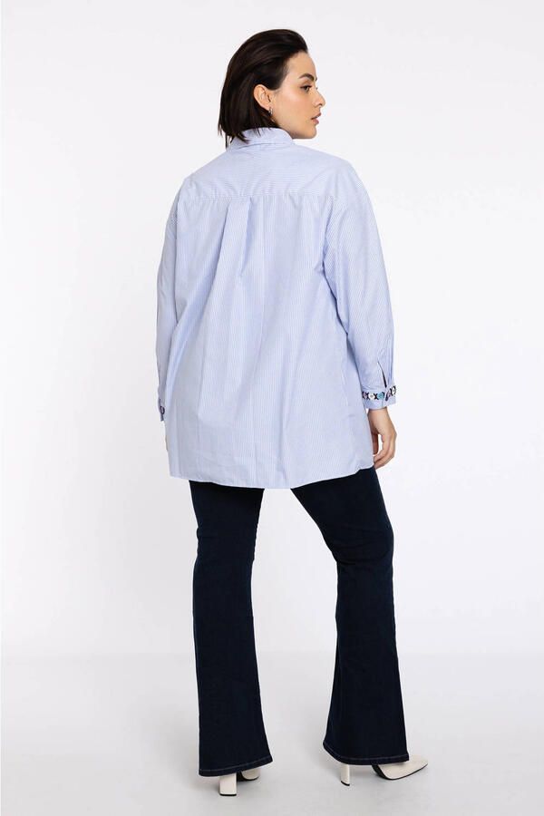 YOEK blouse lichtblauw - Foto 2