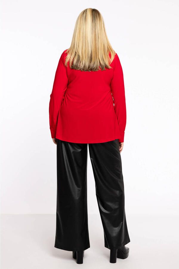 YOEK blouse rood - Foto 2