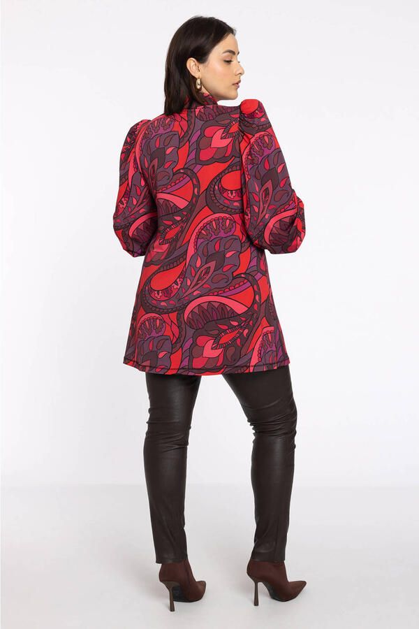 YOEK blouse rood - Foto 2