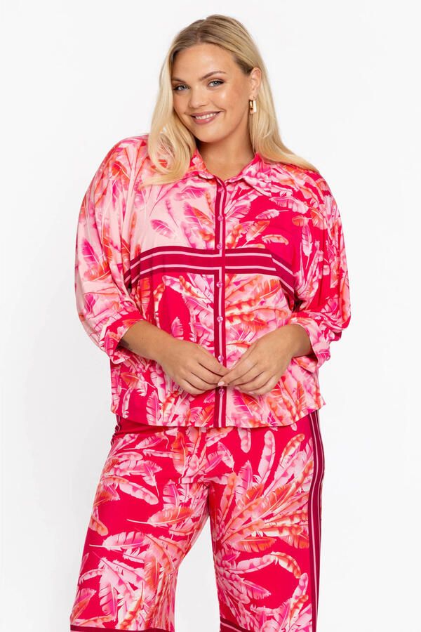 YOEK blouse roze