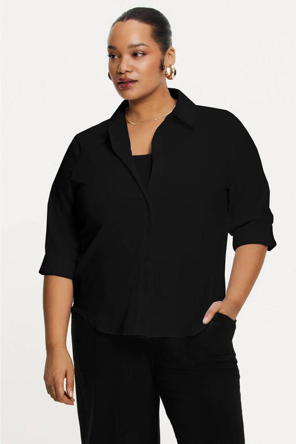 YOEK blouse zwart