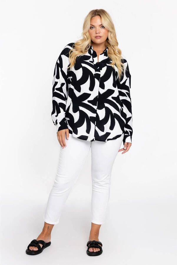 YOEK blousetop zwart - Foto 2