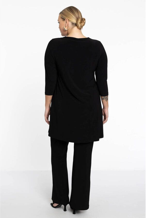 YOEK bootcut pantalon zwart - Foto 3