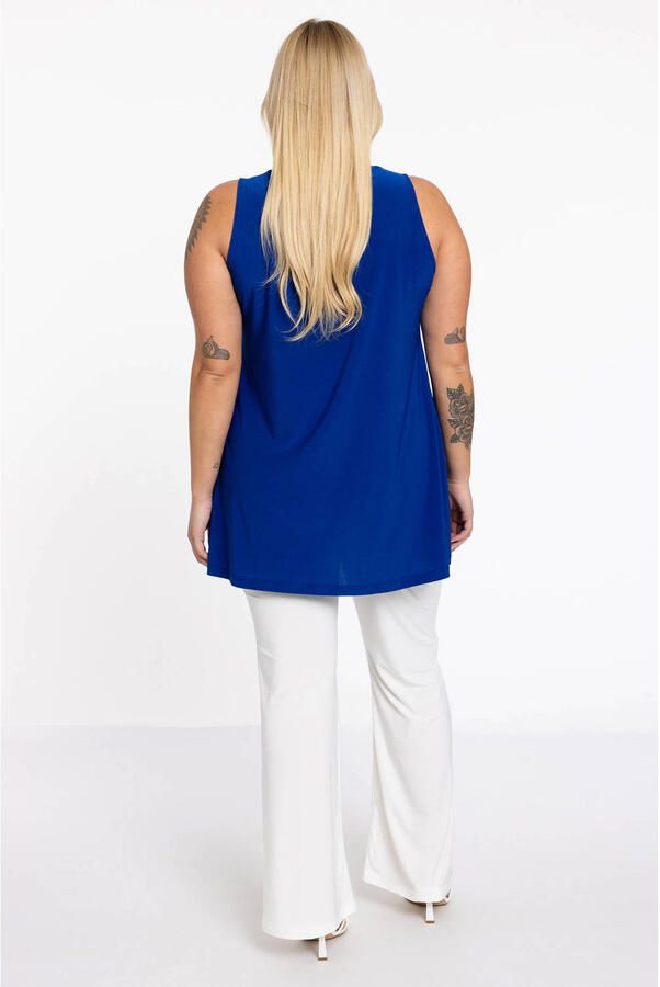 YOEK bootcut regular waist broek ecru - Foto 2