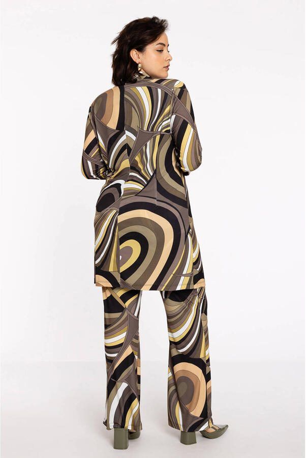 YOEK bootcut regular waist broek multi - Foto 2