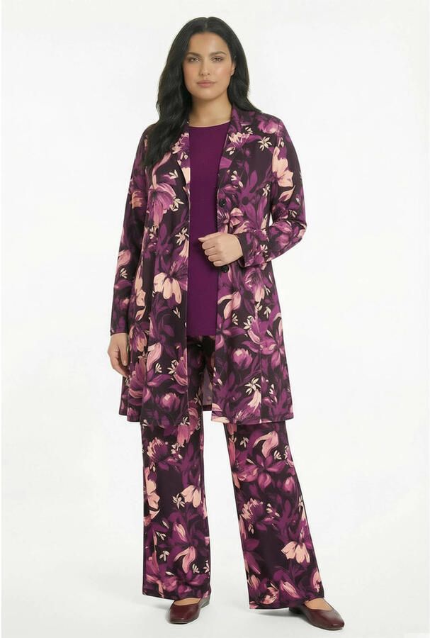 YOEK broek Plus Size paars - Foto 2