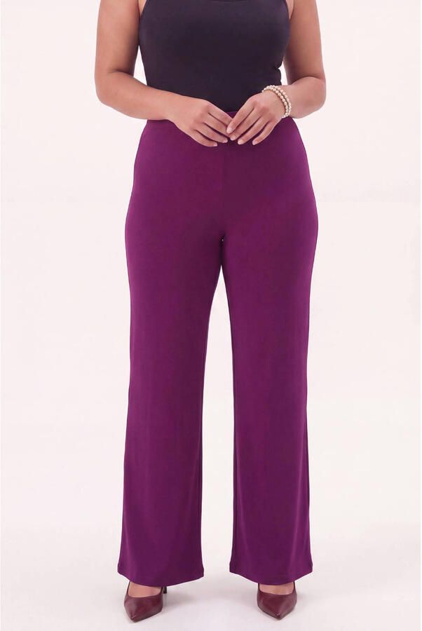 YOEK broek Plus Size paars - Foto 2