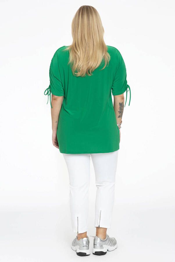 YOEK cropped high waist skinny jeans wit - Foto 2