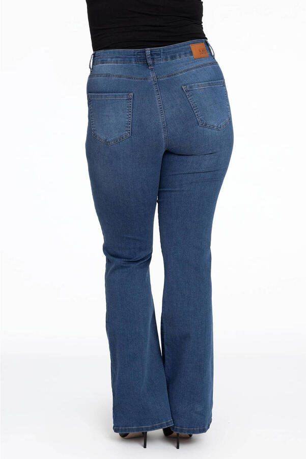 YOEK high waist bootcut jeans dark denim - Foto 2