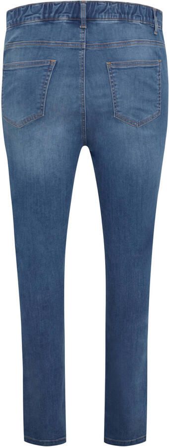 YOEK high waist skinny jeans light denim