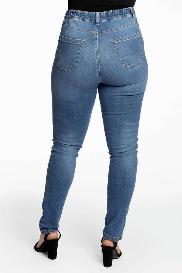 YOEK high waist skinny jeans light denim - Foto 3
