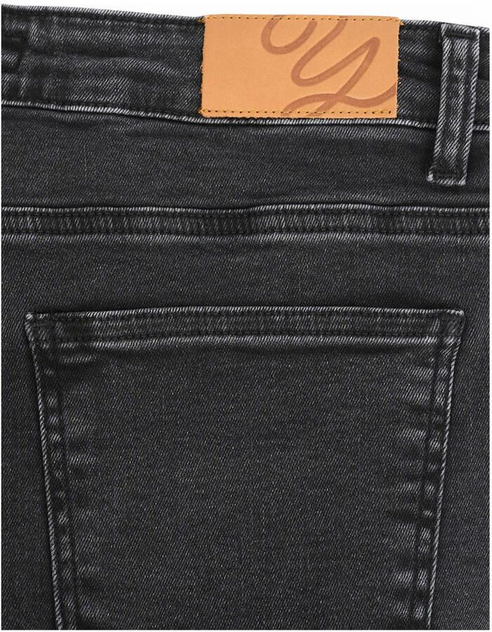 YOEK high waist wide leg jeans black denim - Foto 2