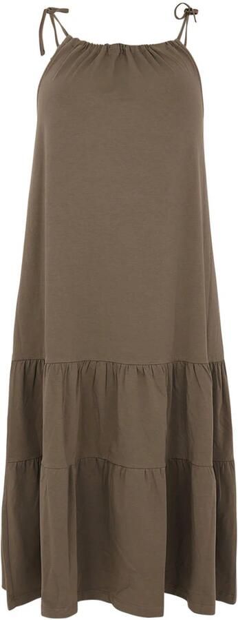 YOEK jurk Plus Size groen