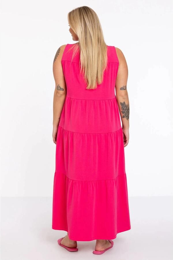 YOEK jurk Plus Size roze - Foto 2