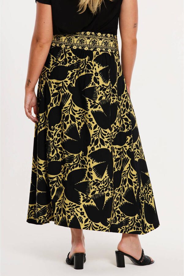 YOEK jumpsuit Plus Size geel - Foto 3