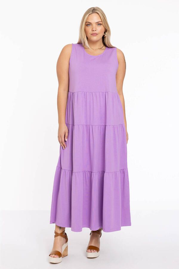 YOEK jurk Plus Size lila - Foto 2
