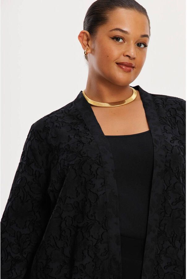 YOEK kimono zwart - Foto 2