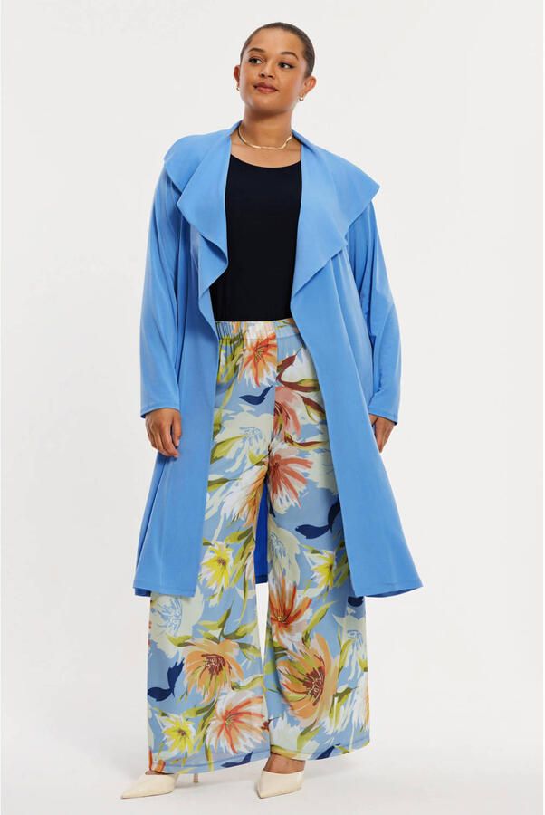YOEK lang vest blauw - Foto 2