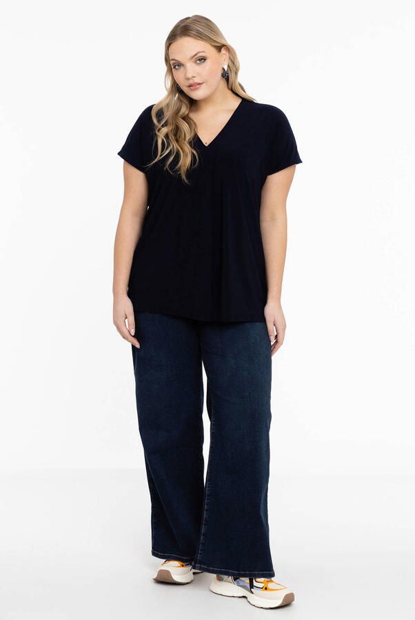 YOEK loose fit jeans dark blue denim - Foto 2