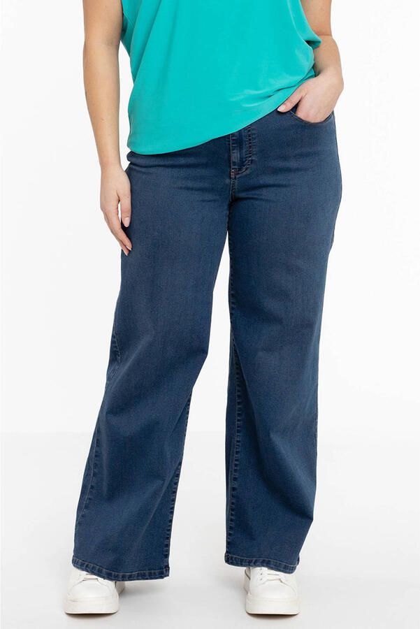 YOEK loose fit jeans dark blue denim - Foto 2