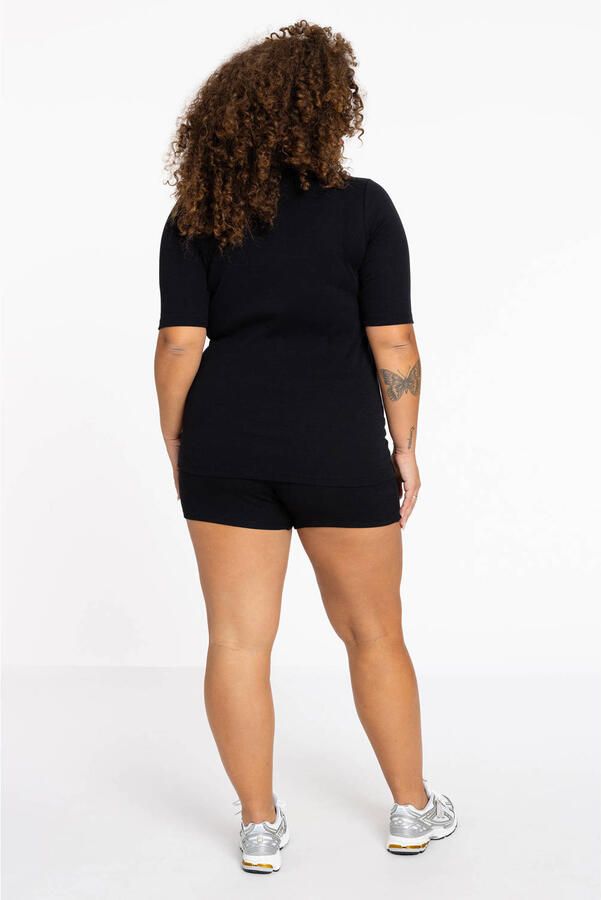 YOEK Lounge T-shirt zwart - Foto 3