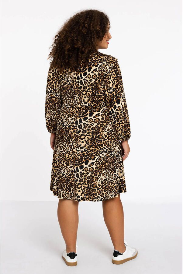 YOEK Lovers Collection A-lijn jurk met dierenprint - Foto 2