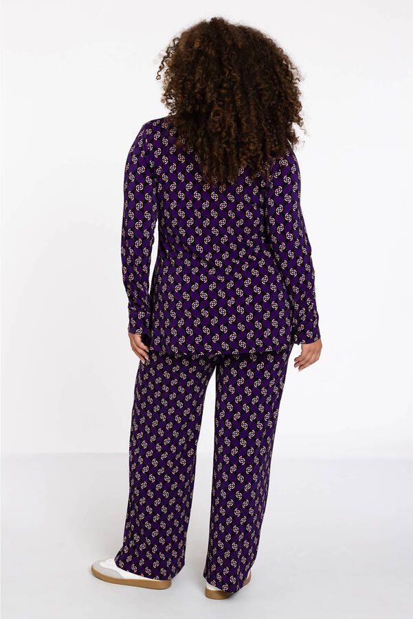 YOEK Lovers Collection blouse met all over print - Foto 2