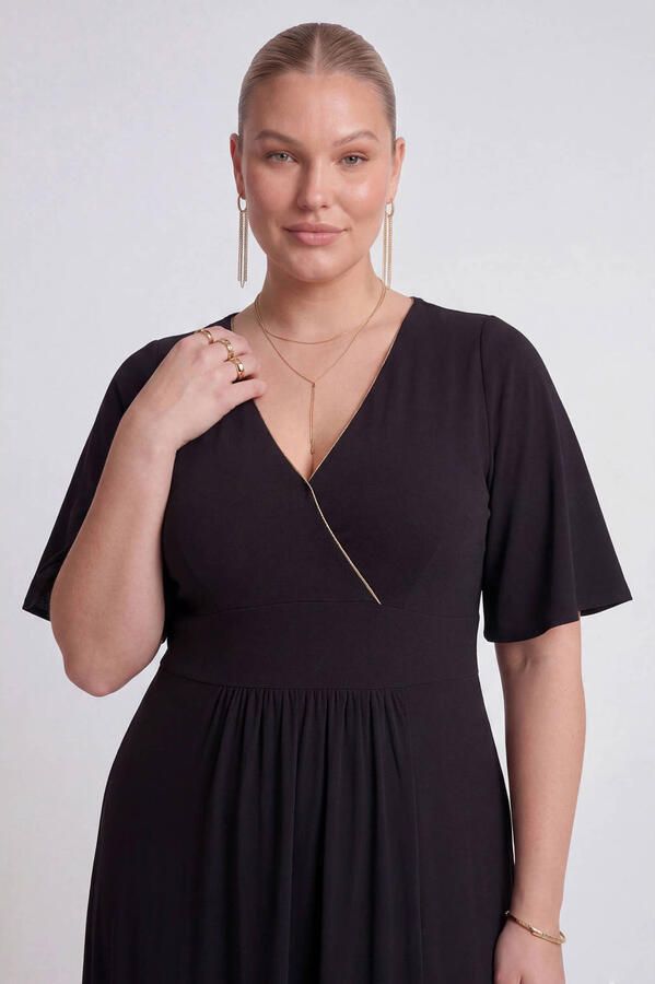 YOEK Lovers Collection dolce jurk zwart
