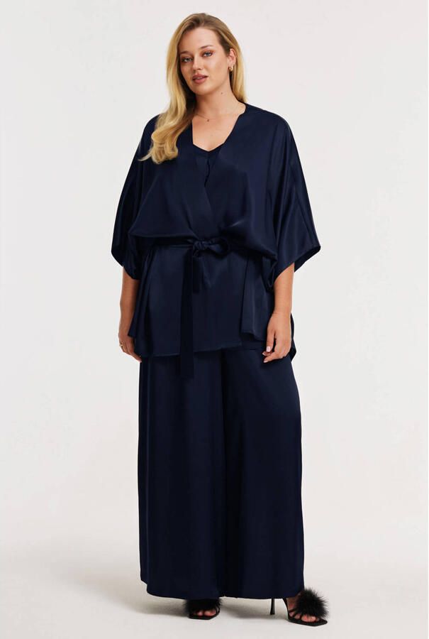 YOEK Morning Muse kimono blauw - Foto 2