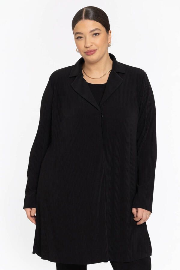 YOEK oversized blazer zwart