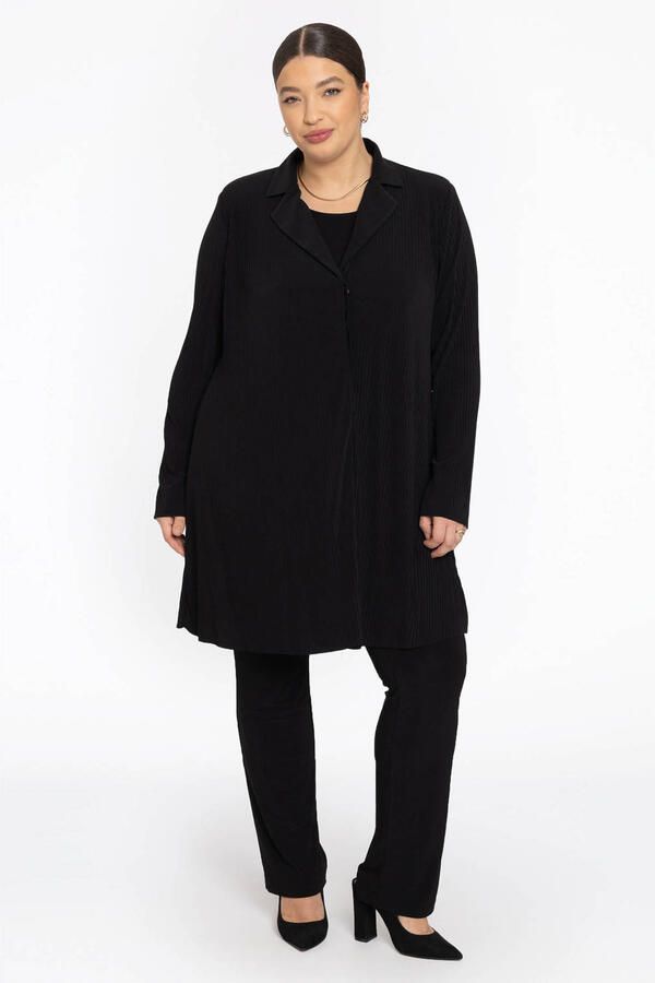 YOEK oversized blazer zwart - Foto 2