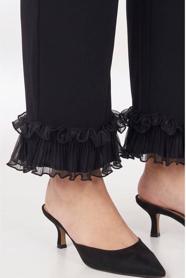 YOEK Plus Size broek zwart - Foto 2