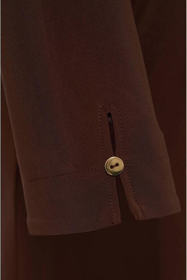 YOEK Plus Size jurk bruin - Foto 2