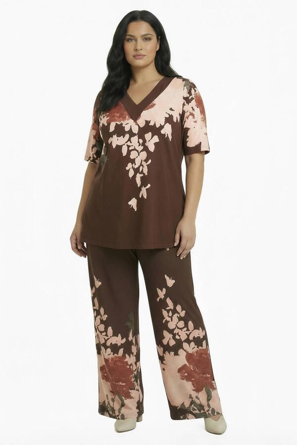 YOEK Plus Size singlet meerkleurig - Foto 2