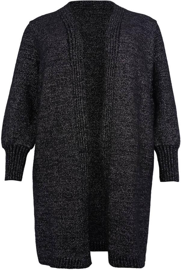 YOEK Plus Size vest zwart