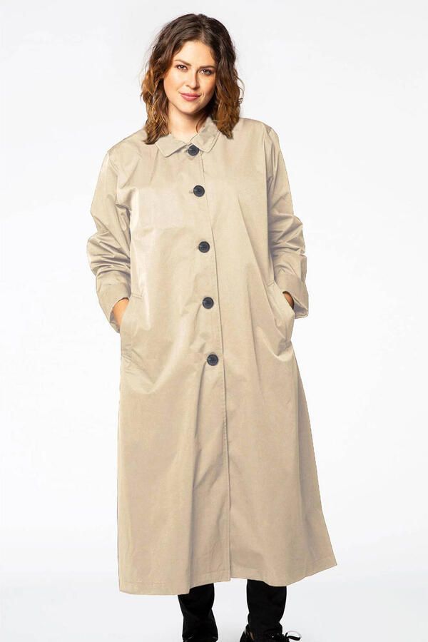 YOEK regenjas DENA beige