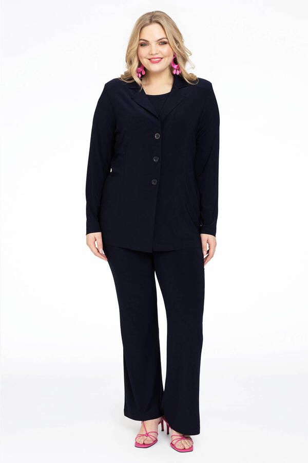 YOEK regular blazer blauw - Foto 2