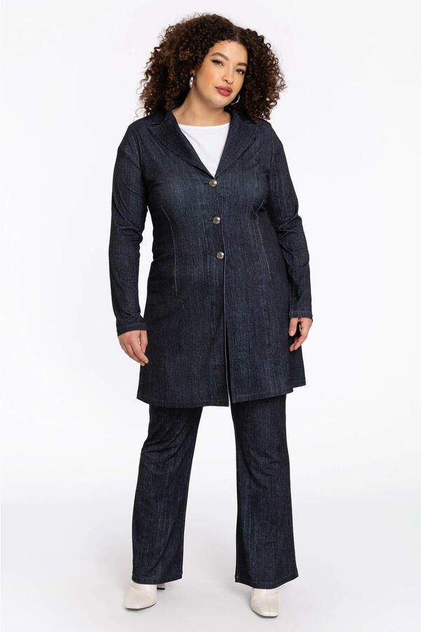 YOEK regular blazer zwart - Foto 2