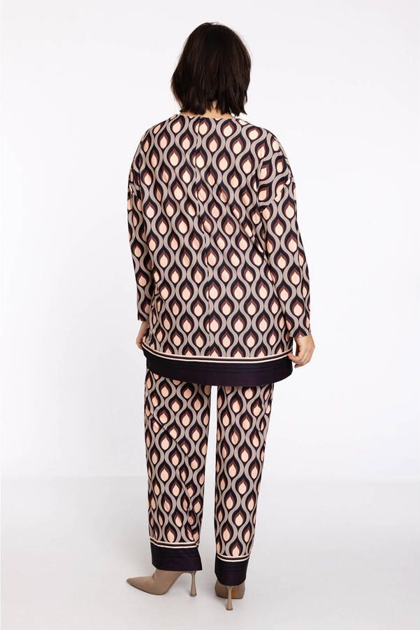 YOEK blousetop paars - Foto 2