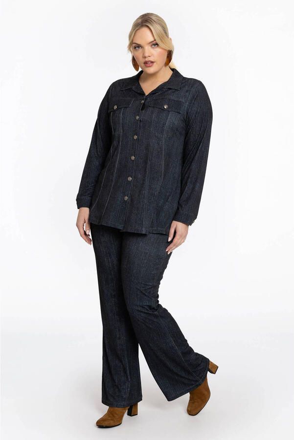 YOEK regular waist broek zwart - Foto 2