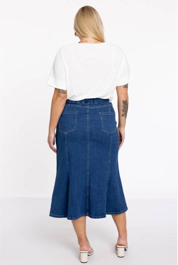 YOEK rok medium blue denim